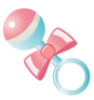 Baby rattle PNG