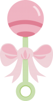 Baby rattle PNG
