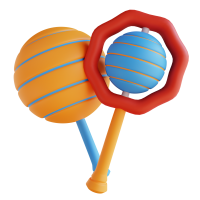 Baby rattle PNG
