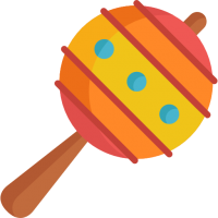 Baby rattle PNG