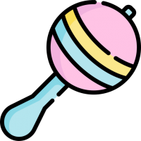 Baby rattle PNG