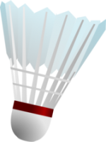 Badminton volant PNG image