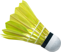 Badminton volant PNG image