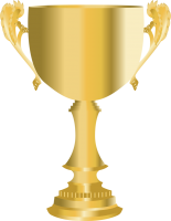Golden cup PNG