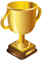 Golden cup PNG