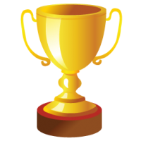 Golden cup PNG