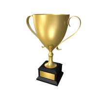 Golden cup PNG