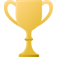 Golden cup PNG