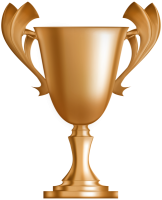 Award trophy cup