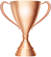 Award trophy cup