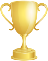 Award trophy cup