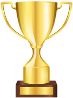 Award trophy cup