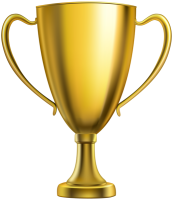 Award trophy cup