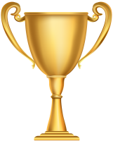 Award trophy cup