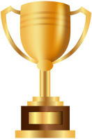 Award trophy cup