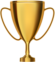 Award trophy cup
