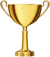 Award trophy cup