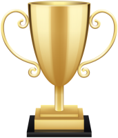 Award trophy cup