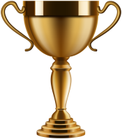 Award trophy cup
