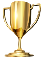 Award trophy cup