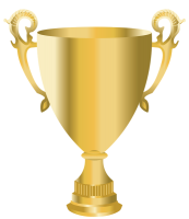 Award trophy cup