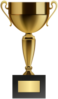 Award trophy cup