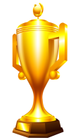 Award trophy cup