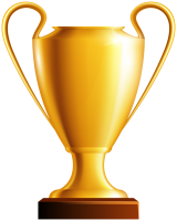 Award trophy cup
