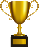 Award trophy cup