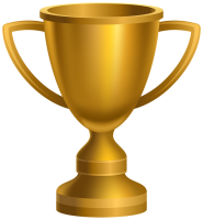 Award trophy cup