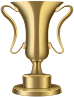 Award trophy cup