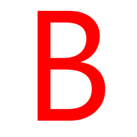 Letter B PNG